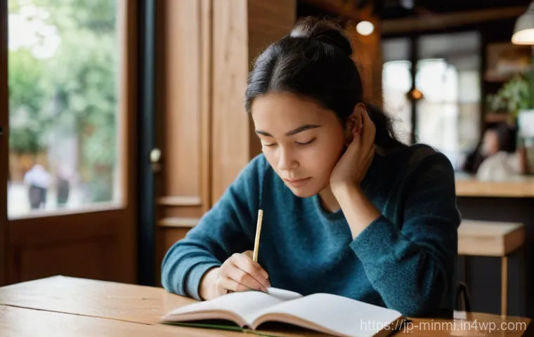 미니멀 럭셔리와 웰빙의 관계 - **Immersive Nature Experience in Minimalist Travel:**
    "A person, gender-neutral, in their 30s, i...