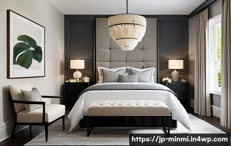 미니멀 스타일의 고급스러운 침실 꾸미기 관련 이미지 2